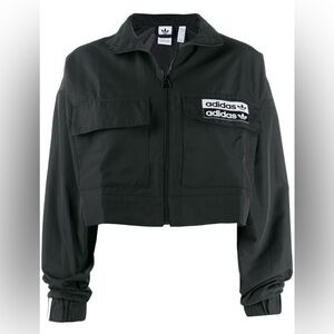 Adidas cropped rain jacket